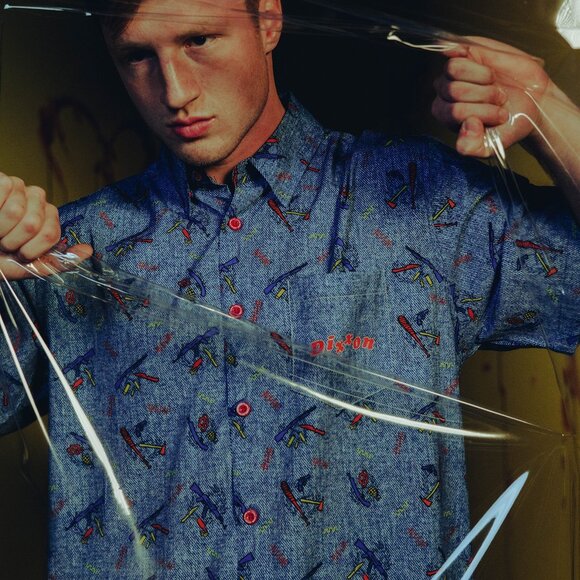 Dixxon THE GOOD GUY Limited Edition Short Sleeve Halloween Party Shirt - Men's M - Picture 4 of 8